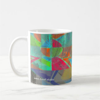 salvage abstract coffee mug