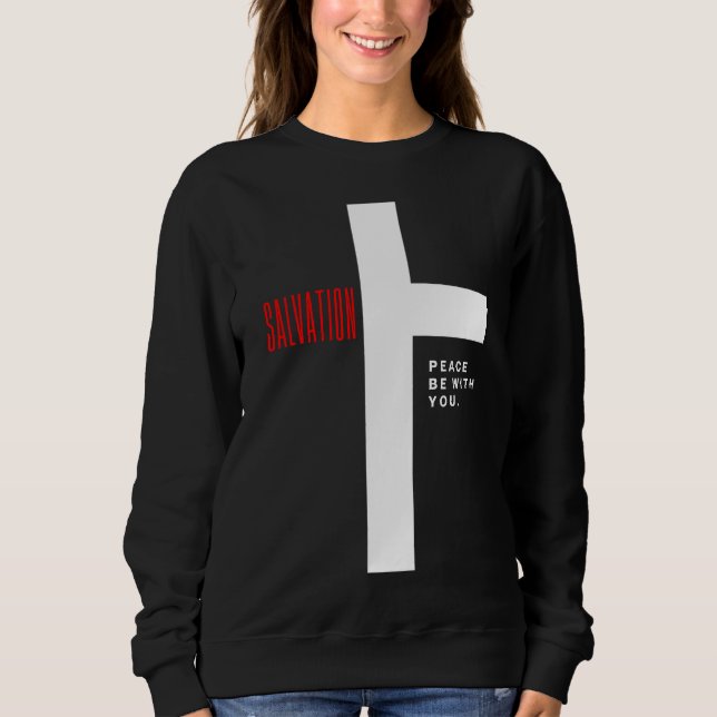 Salvation blk Sweatshirt (Front)
