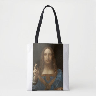 Salvator Mundi by Leonardo da Vinci Tote Bag