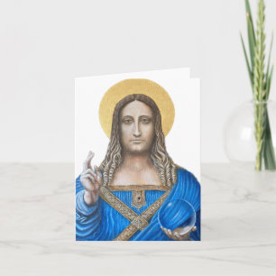 Salvator Mundi  Card