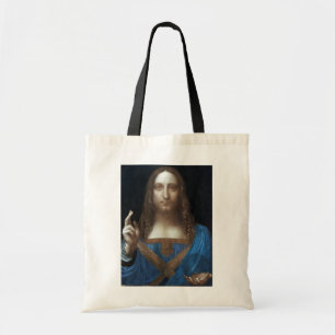 Salvator Mundi, Jesus Christ, Leonardo da Vinci Tote Bag