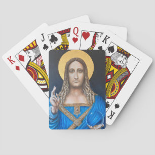 Salvator Mundi  Playing Cards