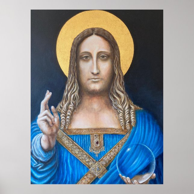 Salvator Mundi  Poster (Front)