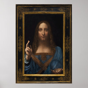 SALVATOR MUNDI POSTER