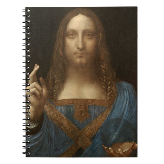 Salvator Mundi (Saviour of the World) (da Vinci) Notebook (Front)
