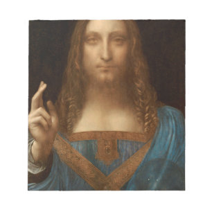 Salvator Mundi (Saviour of the World) (da Vinci) Notepad