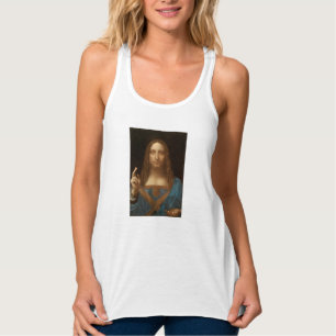 Salvator Mundi (Saviour of the World) (da Vinci) Singlet