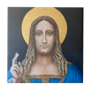 Salvator Mundi  Tile