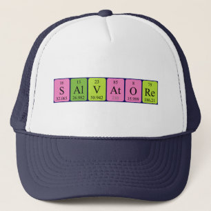 Salvatore periodic table name hat
