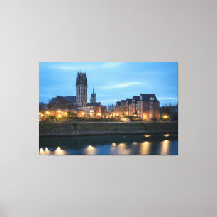 Salvatorkirche Duisburg Canvas Print