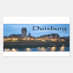 Salvatorkirche Duisburg Rectangular Sticker