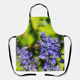 Salvia With Bumblebee Apron
