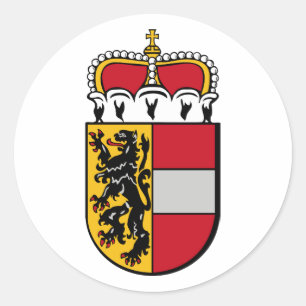 Salzburg, Austria Classic Round Sticker
