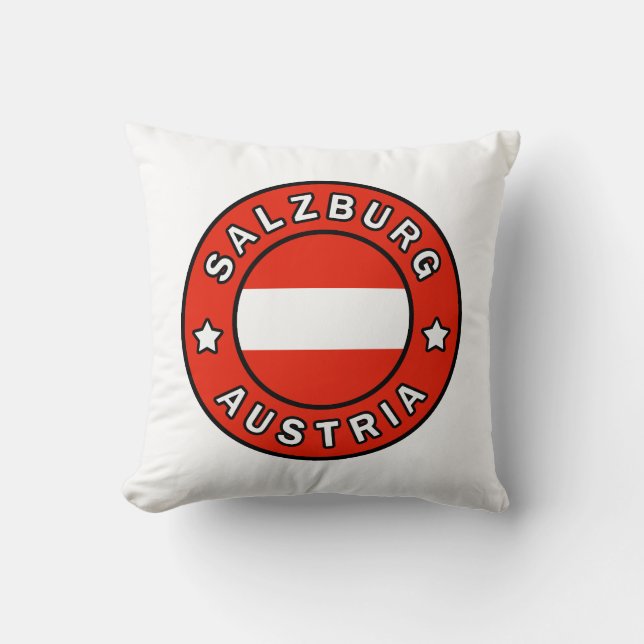 Salzburg Austria Cushion (Front)