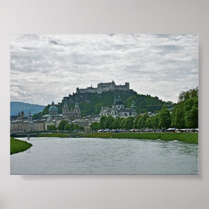 Salzburg, Austria, Hohensalzburg Fortress Print