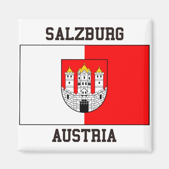 Salzburg Austria Magnet (Front)