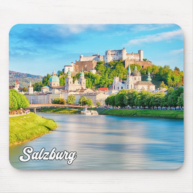Salzburg, Austria Mouse Pad (Front)