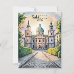 Salzburg Austria Postcard