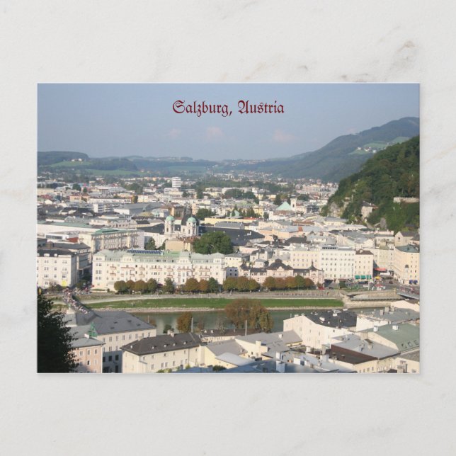 Salzburg, Austria Postcard (Front)