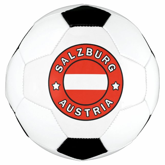 Salzburg Austria Soccer Ball (Front)
