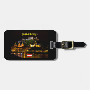Salzburg Castle Austria - High Quality Pro Photo Luggage Tag