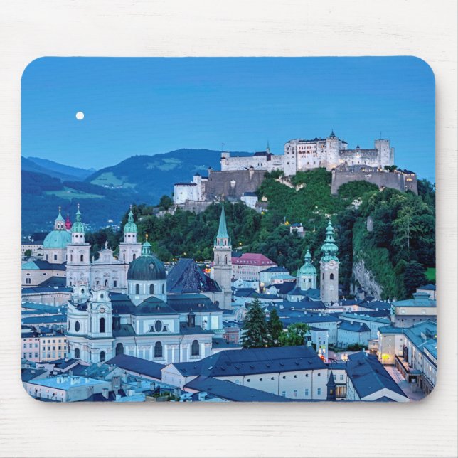 Salzburg city, Austria Mouse Pad (Front)
