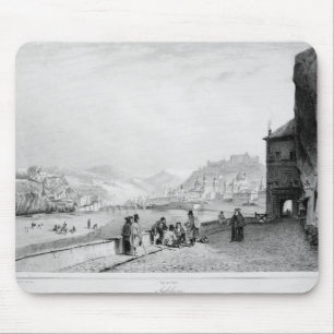 Salzburg, engraved by Bayot & Cuvilier, 1840 Mouse Pad