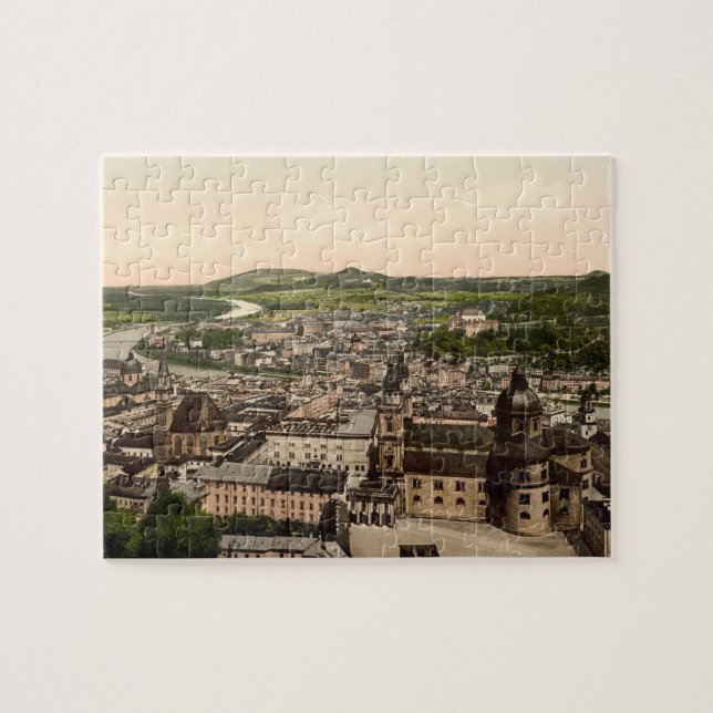 Salzburg from Maria Plain, Austria Jigsaw Puzzle (Horizontal)