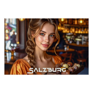 SALZBURG - LOVE FROM AUSTRIA POSTER