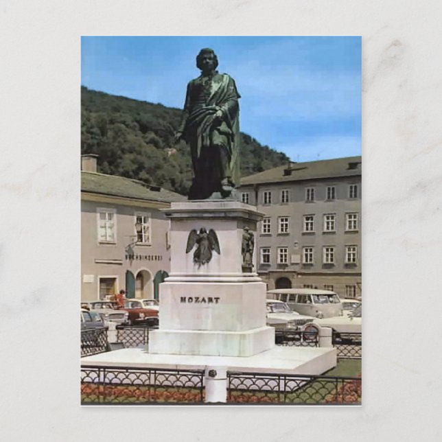 Salzburg, Mozart Memorial Postcard (Front)