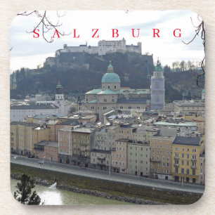 Salzburg panoramic view coasters
