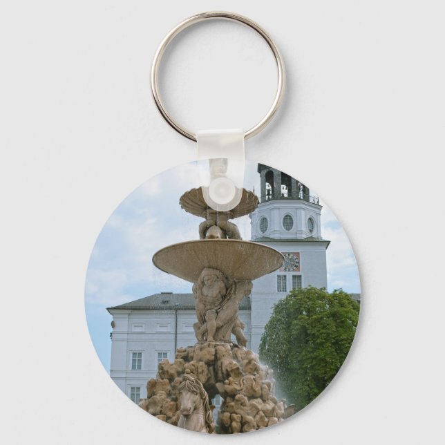 Salzburg Residence Fountain Key Ring (Front)