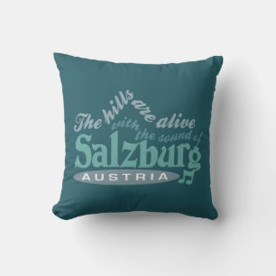 Salzburg throw pillow