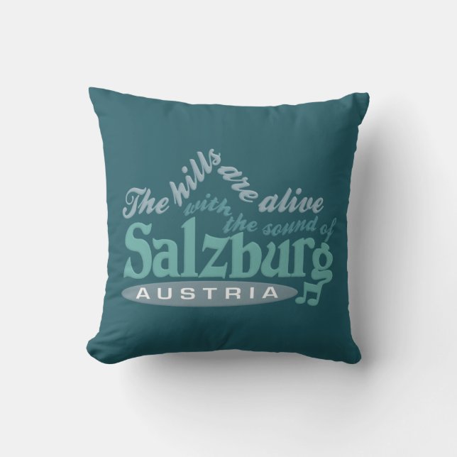 Salzburg throw pillow (Front)