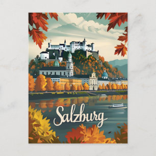 Salzburg Vintage Postcard