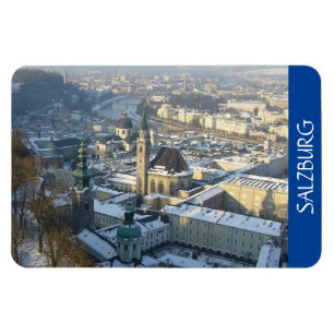 salzburg winter snow magnet