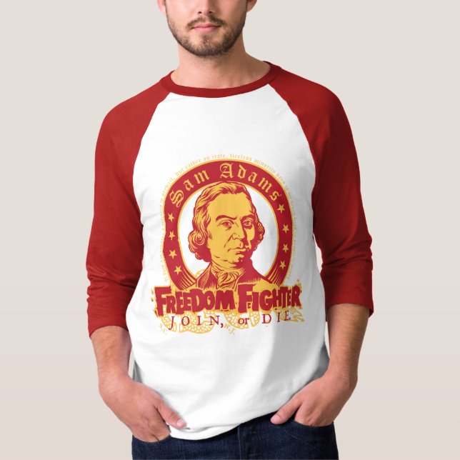 Sam Adams Freedom Fighter T-Shirt (Front)