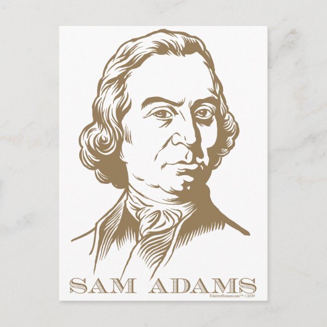 Sam Adams Postcard (Front)