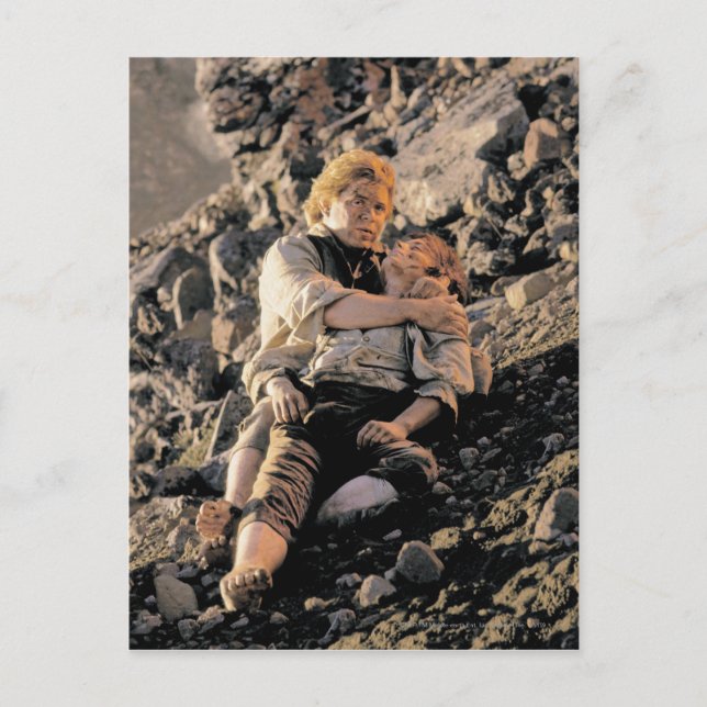 Sam Holding FRODO™ Postcard (Front)