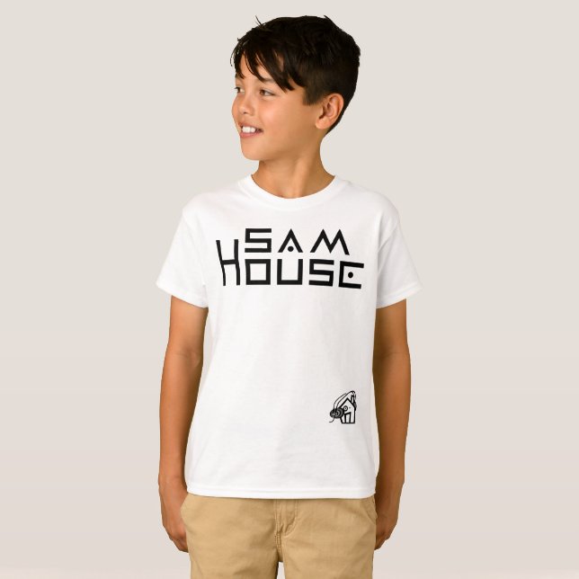 Sam House Kids' Hanes TAGLESS® T-Shirt (Front Full)