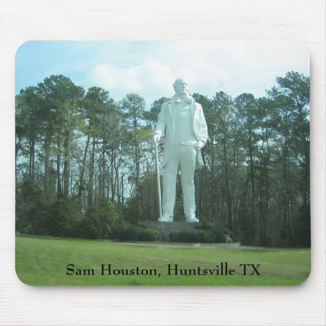 Sam Houston Mouse Pad (Front)