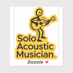 SAM Logo Custom Cut 4"x4" Sticker