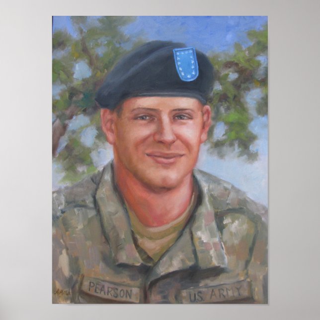 Sam Pearson Library Portrait Poster (Front)