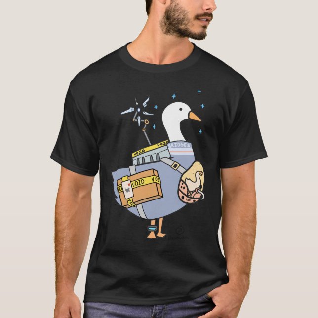 Sam Porter Bridges as a Goose from Death Stranding T-Shirt (Front)