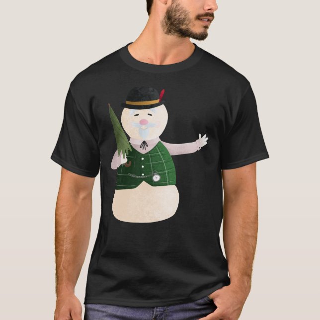 Sam the Snowman Classic T-Shirt (Front)