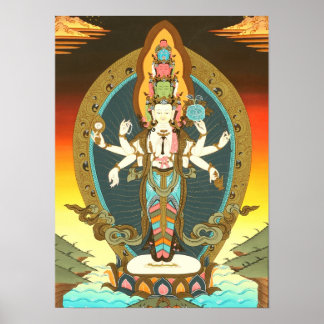 Samantamukha Avalokiteshvara Poster
