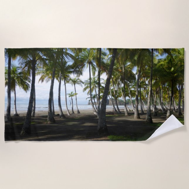 Sámara Beach, Costa Rica Beach Towel (Front)