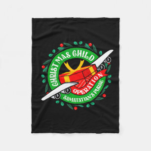 Samaritan's Purse Operation Christmas Child Meme C Fleece Blanket