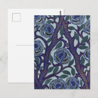 Samarkand inspired Floral Pattern Art Nouveau