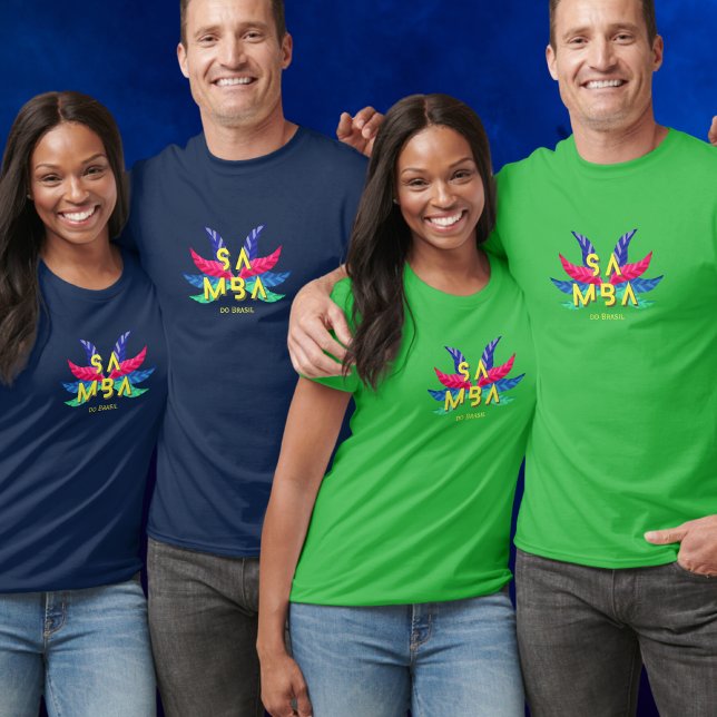 Samba brasileiro do Brasil dance music T-Shirt (Creator Uploaded)